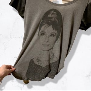 Buy 5 get one free Audrey Hepburn top